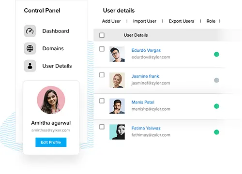 control panel image