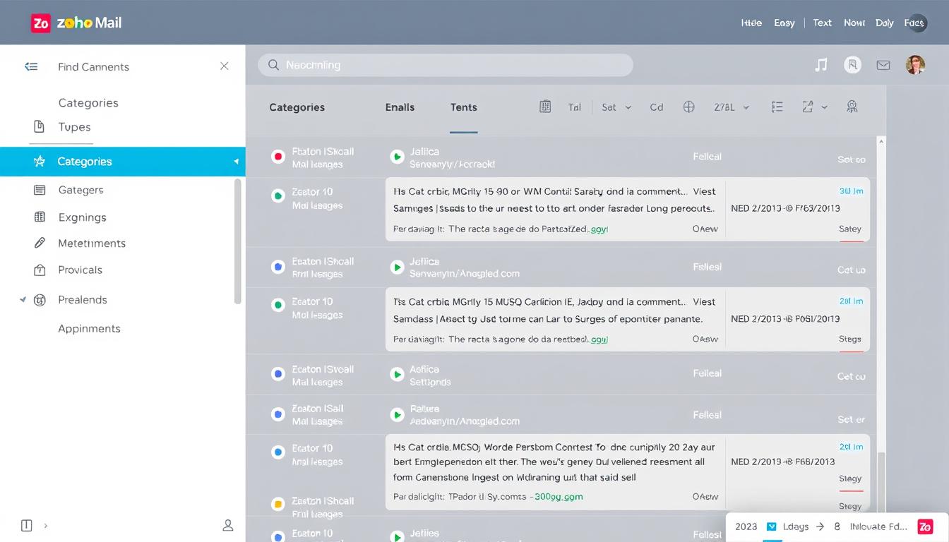 Zoho User A Beginner's Guide to Zoho Mail's User Interface