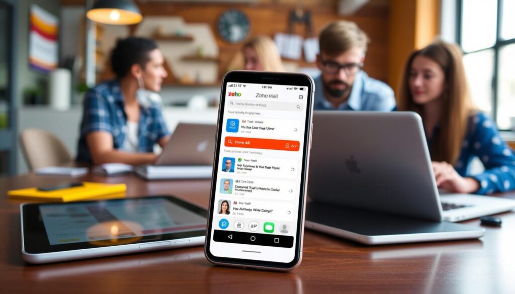 Zoho Mail mobile app and cross-platform compatibility Zoho Mail mobile app and cross-platform compatibility