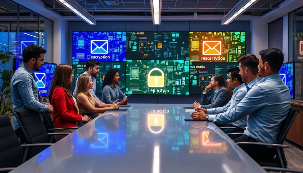 implementing email encryption